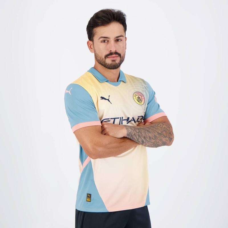 Camisa Puma Manchester City Fourth 2025 - Camisa de Time